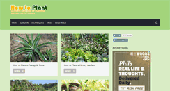 Desktop Screenshot of howtoplant.net